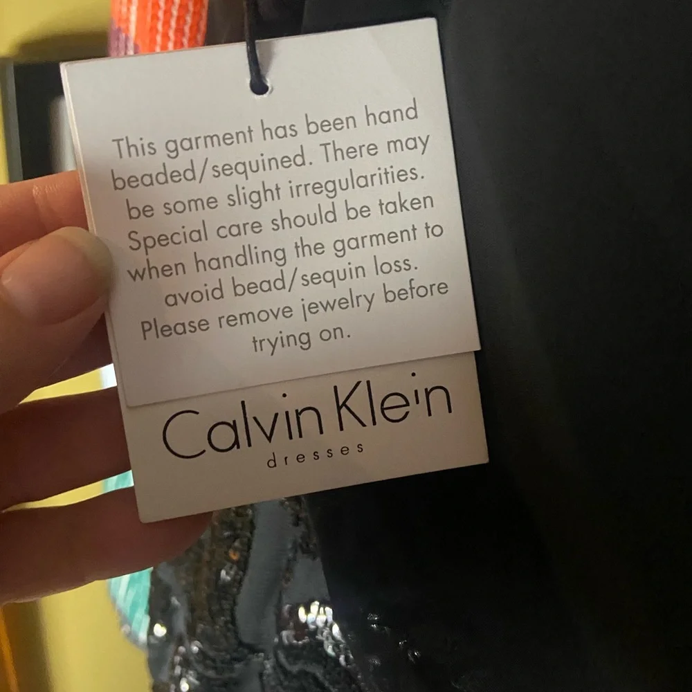 Calvin Klein sleeveless cocktail dress - Picture 8 of 10